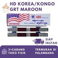 Door handle Korean Kongo Maroon boxGRT