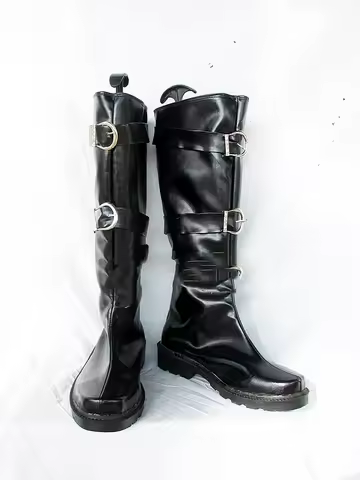 Game Cosplay Shoes Final Fantasy VII FF7 Sephiroth Boots Props Halloween Party Role Play Custom Made