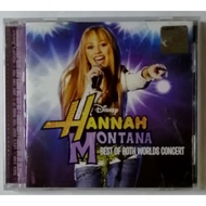 Hannah Montana Miley Cyrus Best of Both Worlds Concert Disney CD (+409)