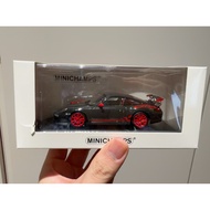 Minichamps 1/43 Mini Cut porsche porsche 911 (997) GT3 RS 3.8 Rare Model Gray Red Wheel Red Garland 