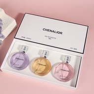 CHENALIOR Perfume Set Pink Encounter Purple Encounter Perfume Ladies Long-Lasting Female Cross-Borde