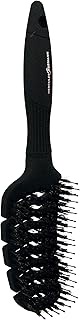 HERCULES SÄGEMANN - 9147 Flexy Shape Hair Brush | Flexible, Gentle Natural Hair Brush | Boar Bristles with Nylon Pins | Detangling Brush for Long Hair | Vent Wide