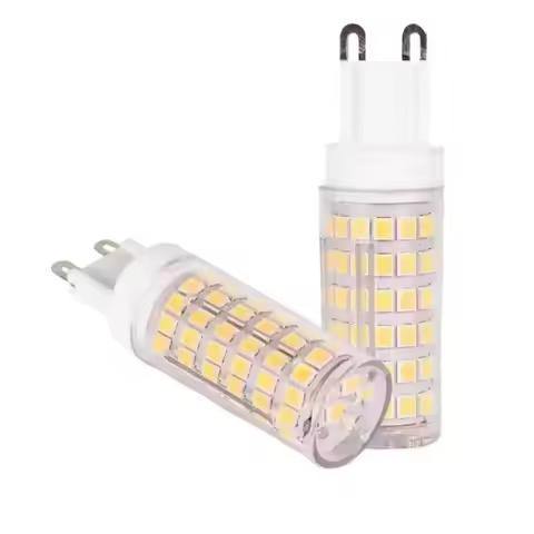 G9 LED Bulb Warm White 2700K 6000K, g9 Light Bulb 7W 9W 12W 15W 18W No Flickering, Non-Dimmable, Ene