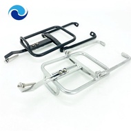 14inch Folding Bike Front Racks Aluminum Alloy Bicycle Front Luggage Carrier Bicycle Cargo Rack