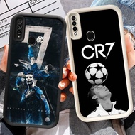 Case for OPPO RENO A39 A83 A37 K9X 13F F5 F11 F21S Pro 5G FA-45 Ronaldo CR7 Black Silicone