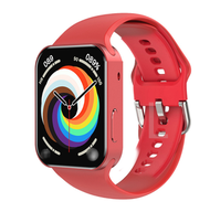 CW7智慧手錶無線自定義錶盤藍牙通話心率多運動模式手環（紅色）