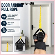 ORIENTLIIY Resistance Exercise Band, Durable Elastic Door-Anchor Resistance Band, Portable 30 Lbs 20