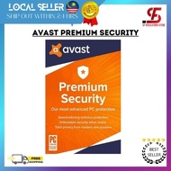 (SAME DAY SHIPPING) AVAST PREMIUM SECURITY