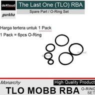 O-Ring Set For Tlo Mobb Rba | Karet Seal Sil Oring The Last One Monarchy