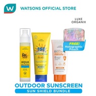 LUXE ORGANIX Outdoor Sunscreen Bundle