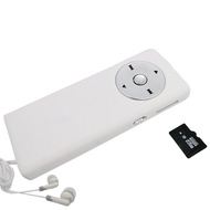 《Corner house》เครื่องเล่น Micro SD MP3แบบพกพาพร้อมหูฟัง Reproductor De Musica Lossless Sound Music Media เครื่องเล่น MP3พร้อมการ์ด TF
