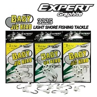 EXPERT GRAPHITE BABY JIG HEAD 3225