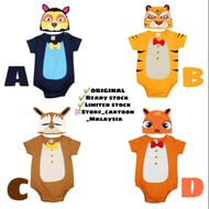 🔥READY STOK🔥ORIGINAL MALAYSIA PZD ROMPERS/BAJU BABY 1SET & STORE BOBOIBOY UPIN&IPIN