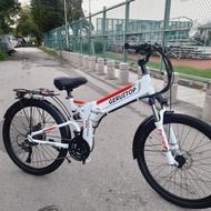 GERUITOP 26吋摺疊軟架單車 26" foldable E-bicycle 48V 10ah ⚠️溫馨提示⚠️ 電動單車只能在私家路上行走