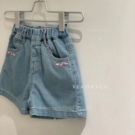 Kids Short Pants Girl Denim Shorts Kids Soft Jeans Baby Girl