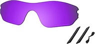 Premium Replacement Lenses &amp; Rubber Kits for Oakley RadarLock Edge OO9183 Sunglass