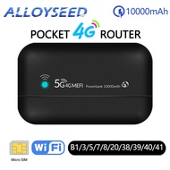 2023 4G Modem Wireless Router Powerbank USB TYPE-C LTE Routeur Carte 4G Lte Sim Card Korea EU Africa Country Mini Pocket Wifi gubeng