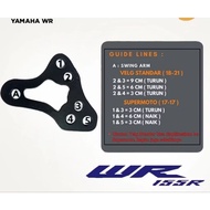 WR 155 SHOCK HIGHER AND SHOCK HIGHER WR155 REAR HIGHER WR 155