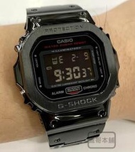 【威哥本舖】G-Shock 全新不鏽鋼改裝實品 DW-5600改裝 DW-5600HR 已改含錶（全黑款）