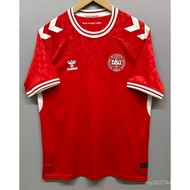 【AAA+ Fan Version】2425 Denmark Home Premium Football Short Sleeve Fan Edition