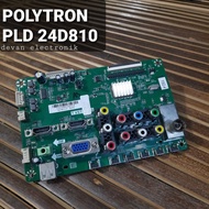 MESIN Polytron pld 24D810 mainboard - Polytron 24D810 tv machine