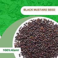 250GR BLACK MUSTARD SEED 100% ORIGINAL BLACK MUSTARD SEED/