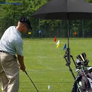 VHDD Multifunctional Golf Car Umbrella Holder Adjustable Umbrella Golf Trolley Stand Clip Buggy Whee