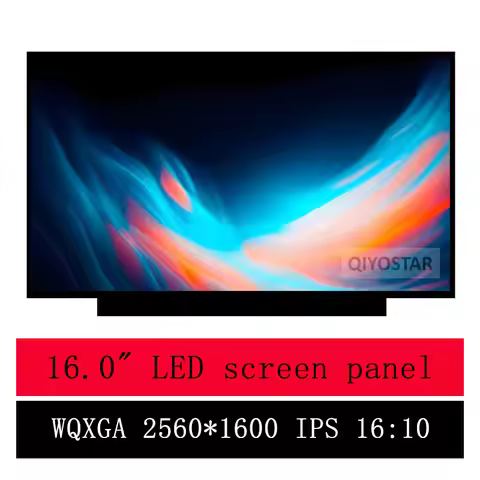 16 inch 240Hz FOR Dell Alienware m16 R1 P124F P124F001 laptop LCD screen replacement 2560 x 1600 WQX