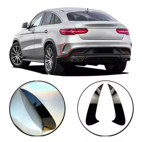 Well Rear Bumper Spoiler Air Vent Trim For Mercedes Benz GLE Coupe C292 GLE63S GLE400 GLE450 4MATIC 