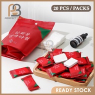 [20PC/Pack] Perfect Bath Travel Towel Skin-Friendly Towel Disposable Towel Soft Wipes Tissue Tuala S
