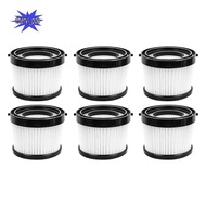6Pcs Filters for DCV501HB  DCV501HB 20V Cordless Handheld Vacuum Washable Reusable Filters