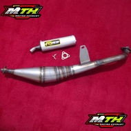 RCB ALFA Exhaust, Yamaha 100 Sports, Mate 100