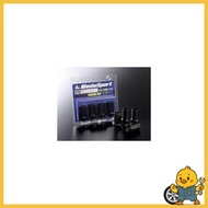 WedsSport (WedsSports) Racing Nut 4-piece set WS-RN150 17HEX 38mm JIS(M12×P1.5) Black
WedsSport (Wed