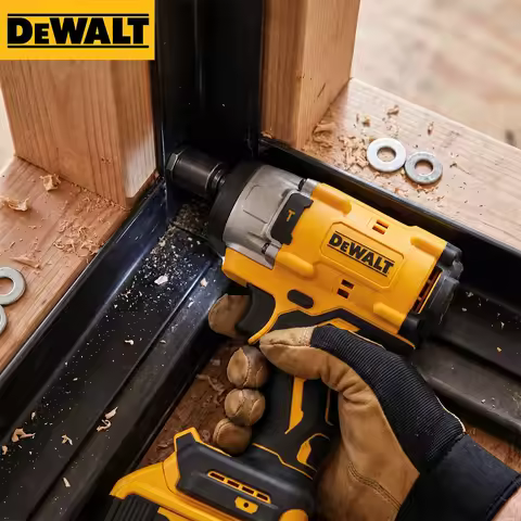 DEWALT DCF922 Atomic 20V Maximum Cordless Wrench 1/2 inch Cordless Impact Wrench Variable Speed Char