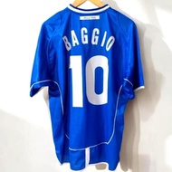 Roberto Baggio #10 Brescia Calcio Home 2002/2003 Original Authentic Jersey Football Shirt Kit Baju B