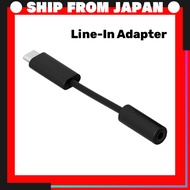 Sonos Line-In Adapter – Black, 3.5mm to USB-C for Era 100 & Era 300 Speakers [Direct from Japan]