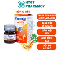 Pharmaton Energy Multivitamins Minerals With Ginseng 30V