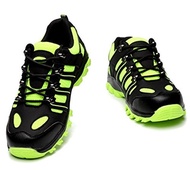 SUADEX Steel Toe Shoes Men, Work Shoes, Breathable Safety Shoes, Steel Toe Boots Men Bright Green