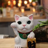 曙MUSE 彩色招財貓擺飾 辦公室 擴香石 手作 創意 擺飾