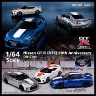 [Car Model] [Ingenious Ready Stock] MH 1: 64 Nissan GTR R35 Front Cover Can Open Cover Alloy Car Mod