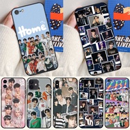 for OPPO A1 A1K A3S A5 A5S A7 A8 A9 A11 A11K A12E A12 A12S HB18 ZEROBASEONE Fashionable soft black p