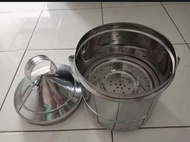 dandang nasi 3 kg sablukan nasi stainless steel tebal murah