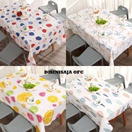 Motif Waterproof Table Cloth / Dining Table Cloth measuring 137x180cm