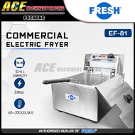 [ FRESH ] Electric Fryer Heavy Duty Business Use Deep Fryer EF - 81