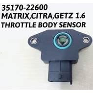 HYUNDAI MATRIX , GETZ 1.6CC , NAZA CITRA - THROTTLE BODY SENSOR (NEW) 1600CC
