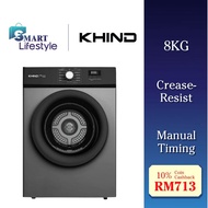 KHIND 8KG VENTED TUMBLE CLOTHES DRYER CD819