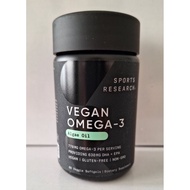 Sport Research Vegan Omega 3(60 Veg softgels)