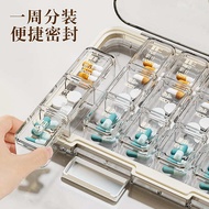medicine pill box pill box Pill Box Portable Packaging Medicine Pills Pills Medicine Compartments Sm