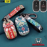 honda civic fe 2022 HRV Car Key Cover Key Fob key case key cover leather car Civic 2021 2023 FE HRV 