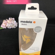 botol susu murah botol susu Botol bayi kaca 250mL botol simpanan bayi berkaliber standard penutup te